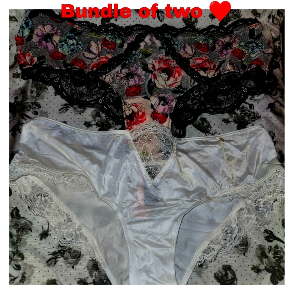 Bundle of two Victoria secret panties..